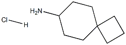 SPIRO[3.5]NONAN-7-AMINE HCL Structure