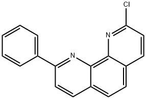 2-Chloro-9-phenyl-1,10-phenanthroline 구조식 이미지