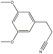 3-(3,5-dimethoxyphenyl)propanenitrile 구조식 이미지