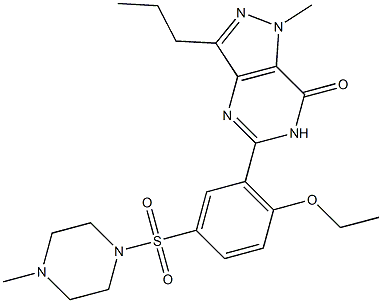 Sildenafil Impurity 11 Structure