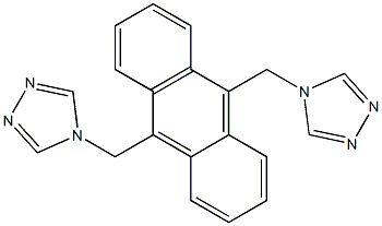 9,10-bis((4H-1,2,4-triazol-4-yl)methyl)anthracene Structure