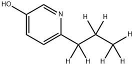 3-Hydroxy-6-(n-propyl-d7)-pyridine Structure