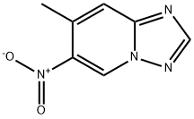 7-Methyl-6-nitro-[1,2,4]triazolo[1,5-a]pyridine Structure