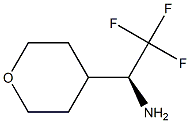 (S)-2,2,2-TRIFLUORO-1-(TETRAHYDRO-2H-PYRAN-4-YL)ETHANAMINE 구조식 이미지