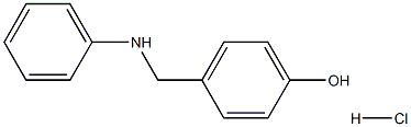 4-[(phenylamino)methyl]phenol hydrochloride Structure