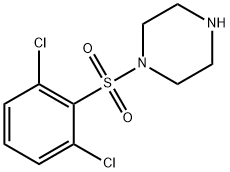 1-[(2,6-dichlorophenyl)sulfonyl]piperazine Structure