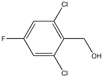 2,6-Dichloro-4-fluorobenzyl alcohol Structure