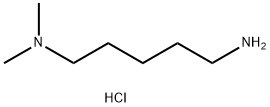 N1,N1-Dimethylpentane-1,5-diamine dihydrochloride 구조식 이미지