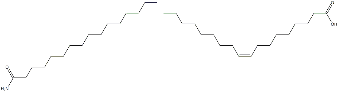 Oleic acid, palmitic acid amide Structure