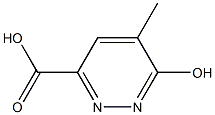 6-Hydroxy-5-methyl-pyridazine-3-carboxylic acid Structure