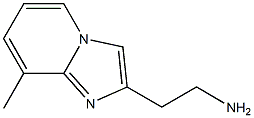 2-(8-methylimidazo[1,2-a]pyridin-2-yl)ethanamine 구조식 이미지