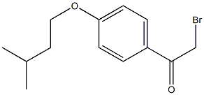 2-bromo-1-(4-(isopentyloxy)phenyl)ethanone 구조식 이미지