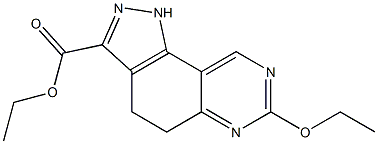 ethyl 7-ethoxy-4,5-dihydro-1H-pyrazolo[3,4-f]quinazoline-3-carboxylate 구조식 이미지