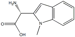 (R)-2-amino-2-(1-methyl-1H-indol-2-yl)acetic acid Structure