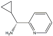 (R)-cyclopropyl(pyridin-2-yl)methanamine 구조식 이미지