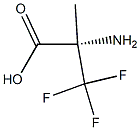 (S)-2-amino-3,3,3-trifluoro-2-methylpropanoic acid 구조식 이미지