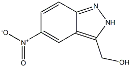 (5-Nitro-2H-indazol-3-yl)-methanol Structure