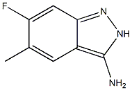 6-Fluoro-5-methyl-2H-indazol-3-ylamine 구조식 이미지