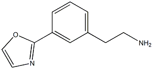 2-(3-(oxazol-2-yl)phenyl)ethan-1-amine Structure