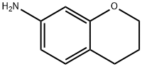 3,4-DIHYDRO-2H-1-BENZOPYRAN-7-AMINE Structure