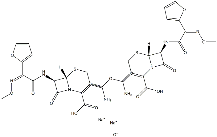 Cefuroxime Sodium Oxide Impurity 1 Structure