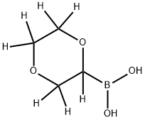 (1,4-Dioxane-d7)-2-boronic acid Structure