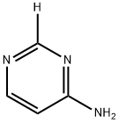 4-Amino(pyrimidine-2-d1) Structure