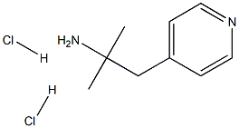 2-Methyl-1-(pyridin-4-yl)propan-2-amine dihydrochloride 구조식 이미지