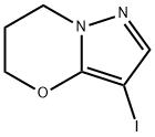 3-IODO-6,7-DIHYDRO-5H-PYRAZOLO[5,1-B][1,3]OXAZINE Structure