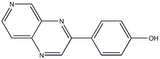 4-(pyrido[3,4-b]pyrazin-3-yl)phenol Structure