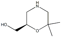 (R)-(6,6-DIMETHYLMORPHOLIN-2-YL)METHANOL Structure