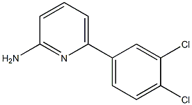 6-(3,4-dichlorophenyl)pyridin-2-amine Structure