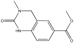 methyl 3-methyl-2-oxo-1,2,3,4-tetrahydroquinazoline-6-carboxylate Structure