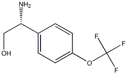 (R)-2-amino-2-(4-(trifluoromethoxy)phenyl)ethanol Structure