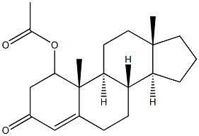 1-Testosterone Acetate Structure