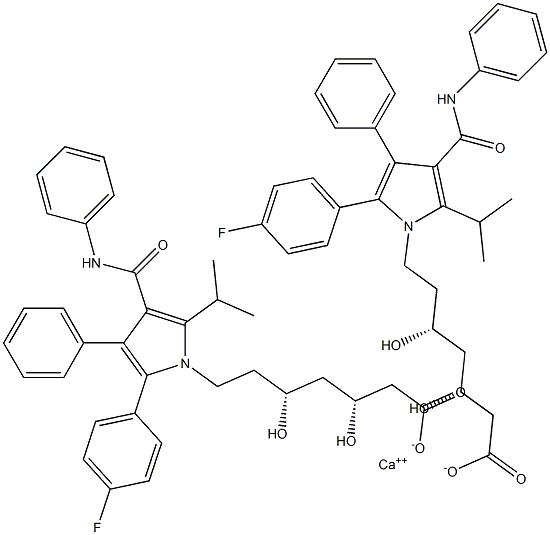 Atorvastatin Impurity 16 구조식 이미지