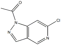  1-(6-chloro-1H-pyrazolo[4,3-c]pyridin-1-yl)ethanone