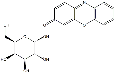 Resorufin alpha-D-galactopyranoside 구조식 이미지