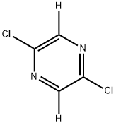2,5-Dichloropyrazine-d2 구조식 이미지