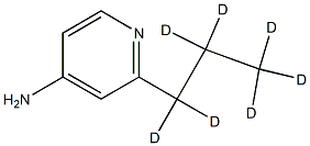 4-Amino-2-(n-propyl-d7)-pyridine Structure