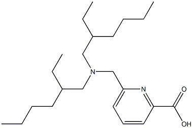 6-((bis(2-ethylhexyl)amino)methyl)picolinic acid 구조식 이미지