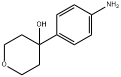 4-(4-aminophenyl)tetrahydro-2H-Pyran-4-ol 구조식 이미지
