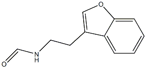 N-[2-(3-benzofuranyl)ethyl]Formamide Structure