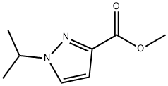 methyl 1-isopropyl-1H-pyrazole-3-carboxylate 구조식 이미지