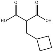 2-(cyclobutylmethyl)malonic acid Structure