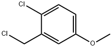 2-Chloro-5-methoxybenzyl chloride Structure