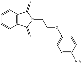 2-[2-(4-aminophenoxy)ethyl]isoindole-1,3-dione Structure