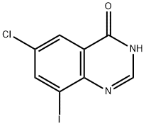 6-chloro-8-iodo-4(3H)-Quinazolinone Structure