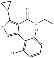 1020569-65-6 ethyl 3-(2,6-dichlorophenyl)-5-cyclopropylisoxazole-4-carboxylate