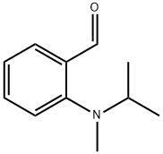 2-(N-isopropyl-N-methylamino)benzaldehyde 구조식 이미지